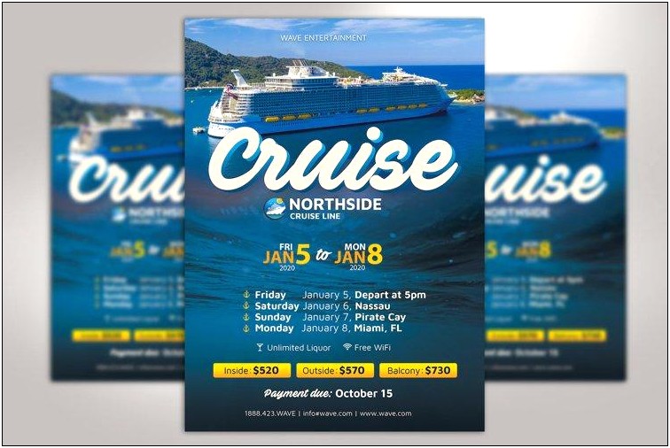 Free Cruise Ship Party Invitation Template