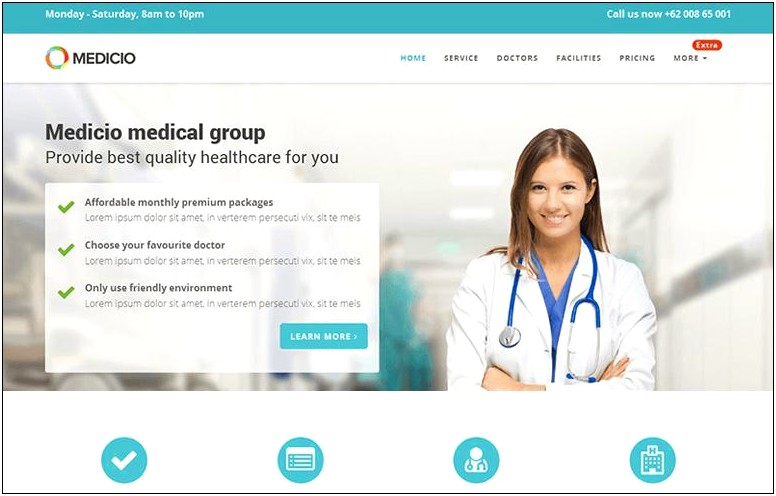 Free Css Template For Hospital Management System
