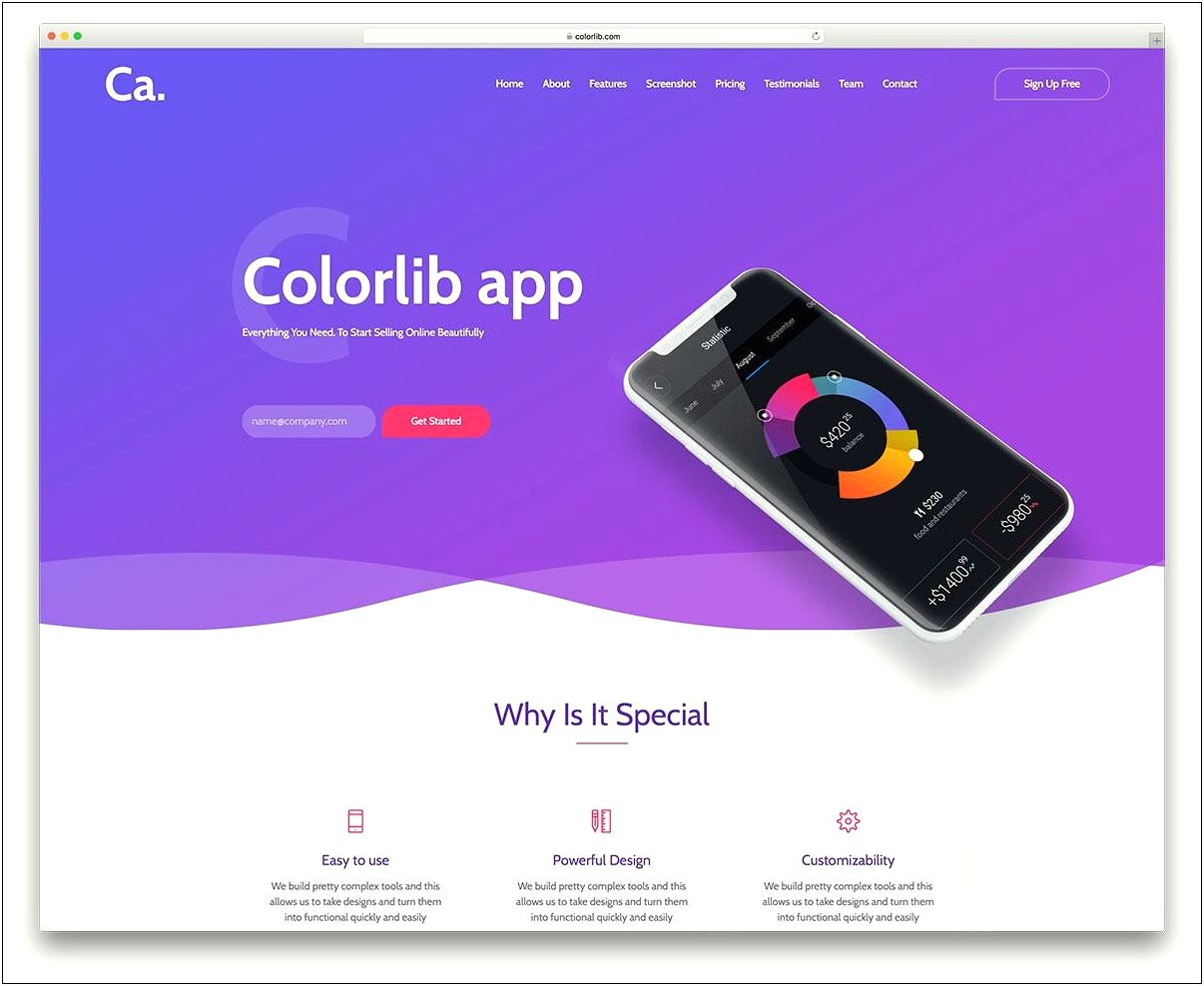 Free Css Templates For Mobile Store