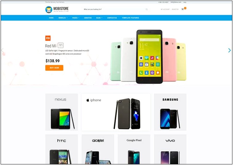 Free Css Templates Online Mobile Shopping