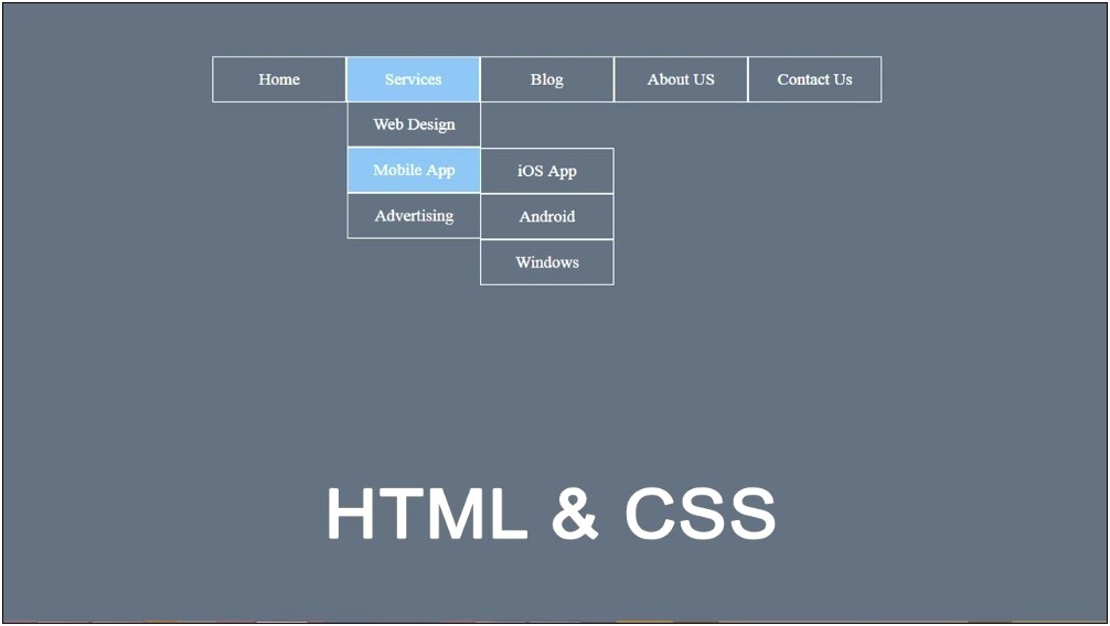Free Css Templates With Slider And Dropdown Menu