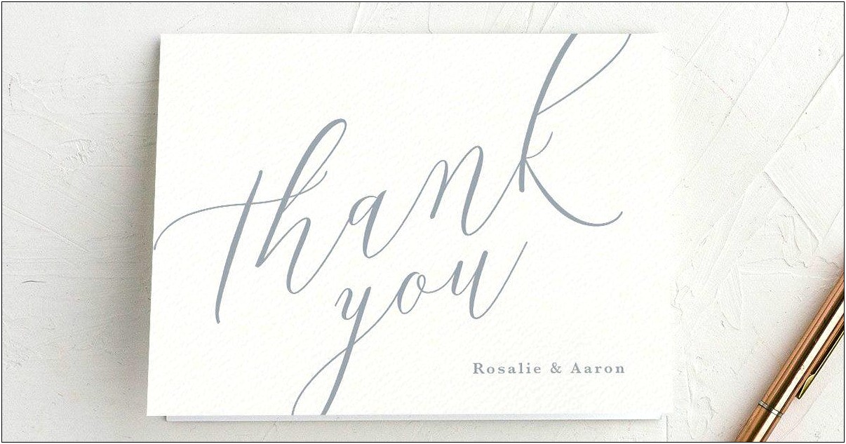 Free Customer Thank You Card Template Word