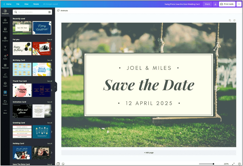 Free Customizable Save The Date Templates For Email