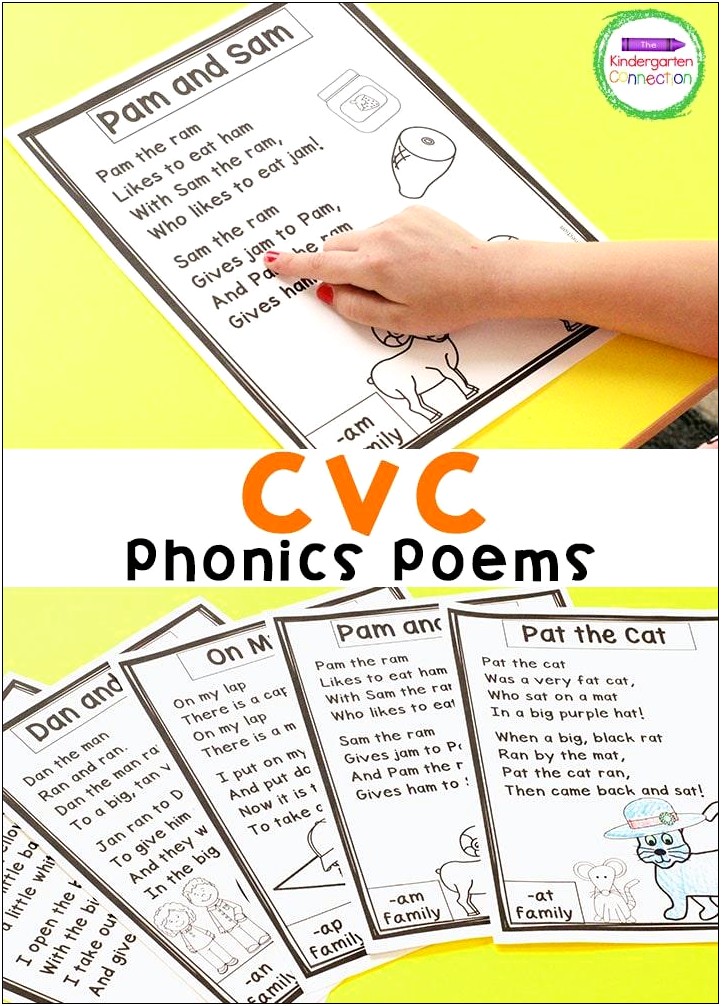 Free Cvc Word Flip Book Template