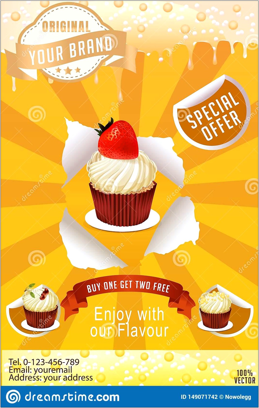Free Design Cute Templates For Bakery