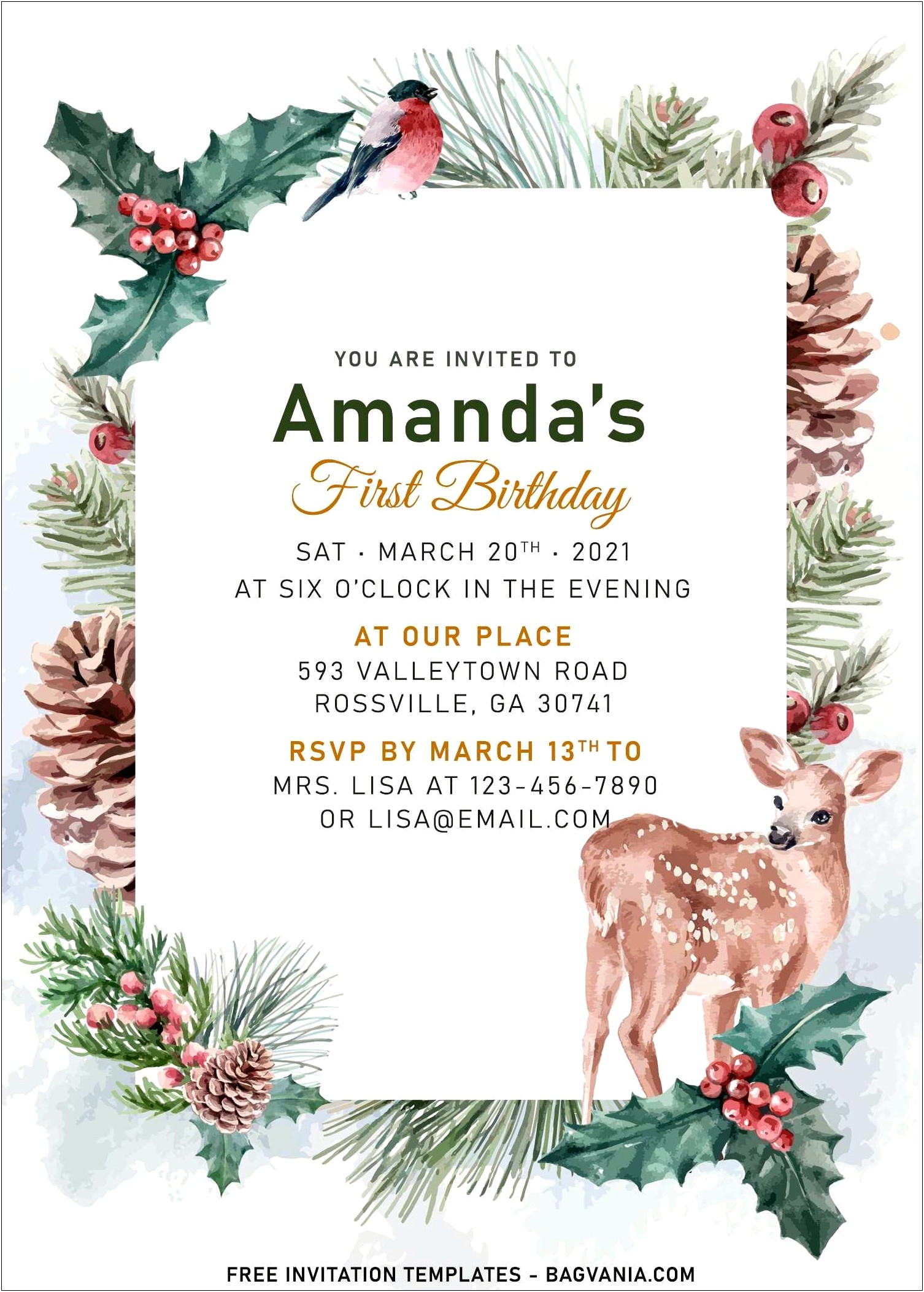 Free Dinner Party Invitation Templates To Email