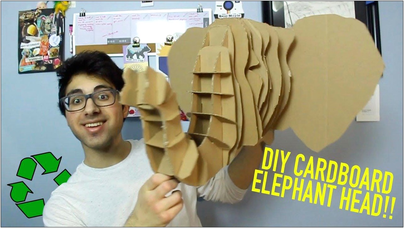 Free Diy Paper Elephant Head Templates