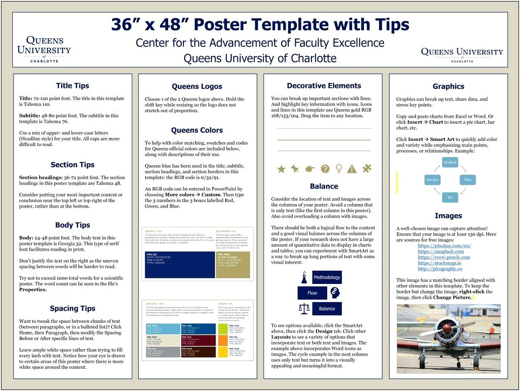 Free Download 36 By 48 Poster Template