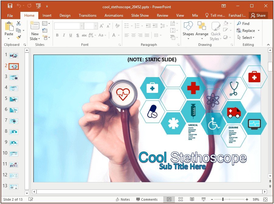 Free Download Animated Medical Powerpoint Templates