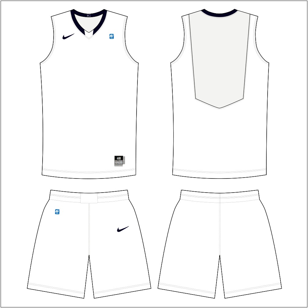 Free Download Basketball Uniform Jersey Psd Template