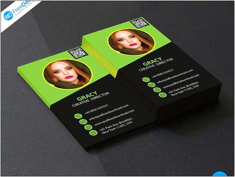 Free Download Business Card Template Psd File