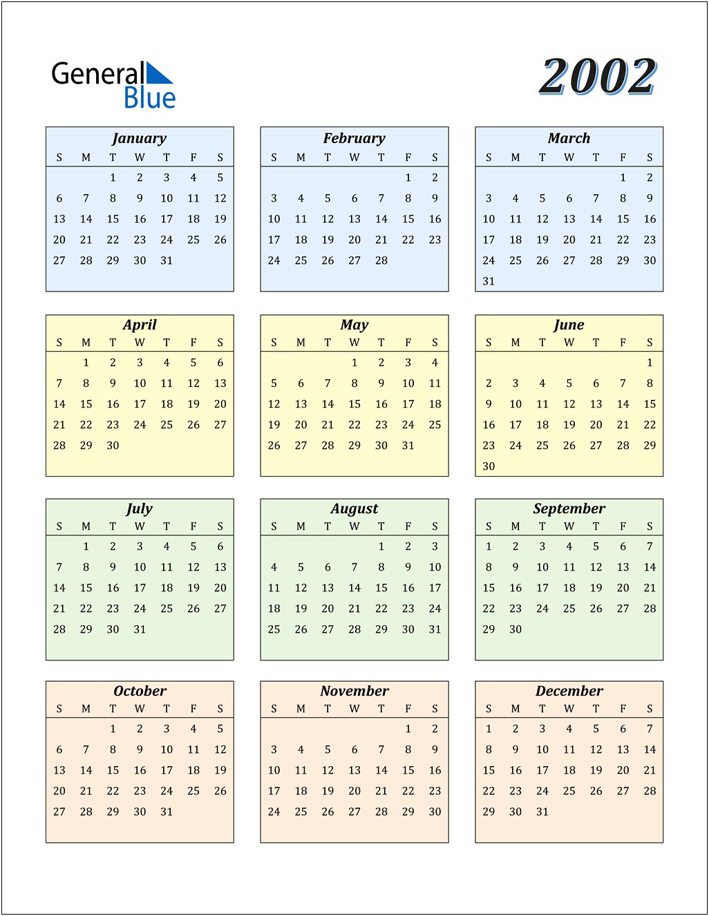 Free Download Calendar Templates Microsoft Word 2002