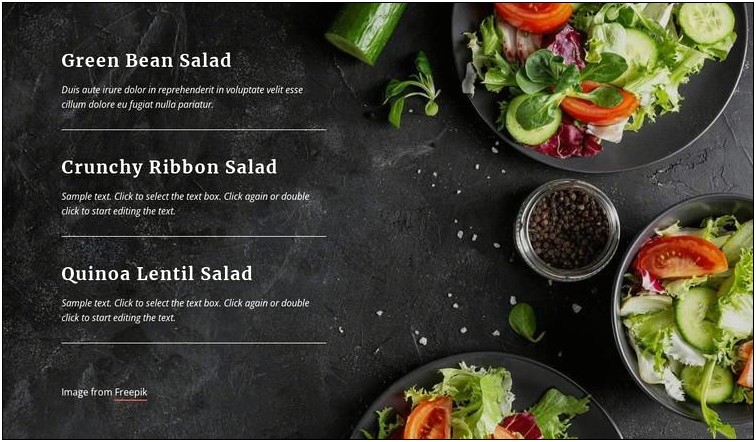 Free Download Css Template For Restaurant