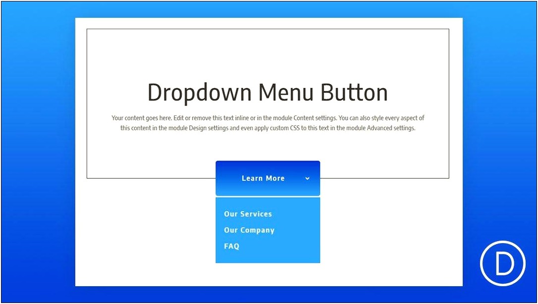 Free Download Css Template With Drop Down Menu