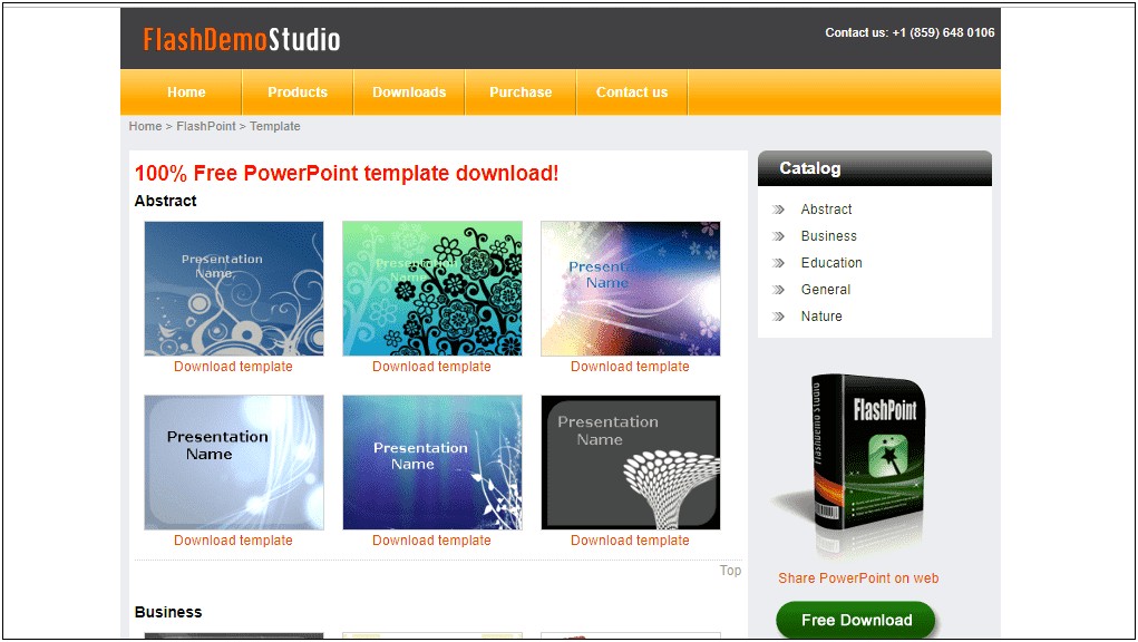 Free Download Flash Templates For Powerpoint