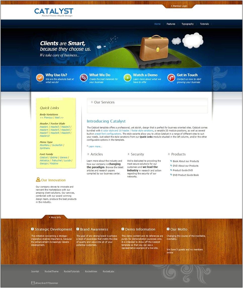 Free Download For Old Joomla Default Template