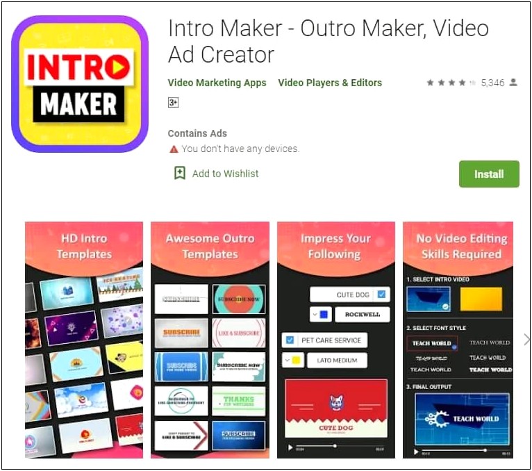Free Download Intro Templates Movie Maker