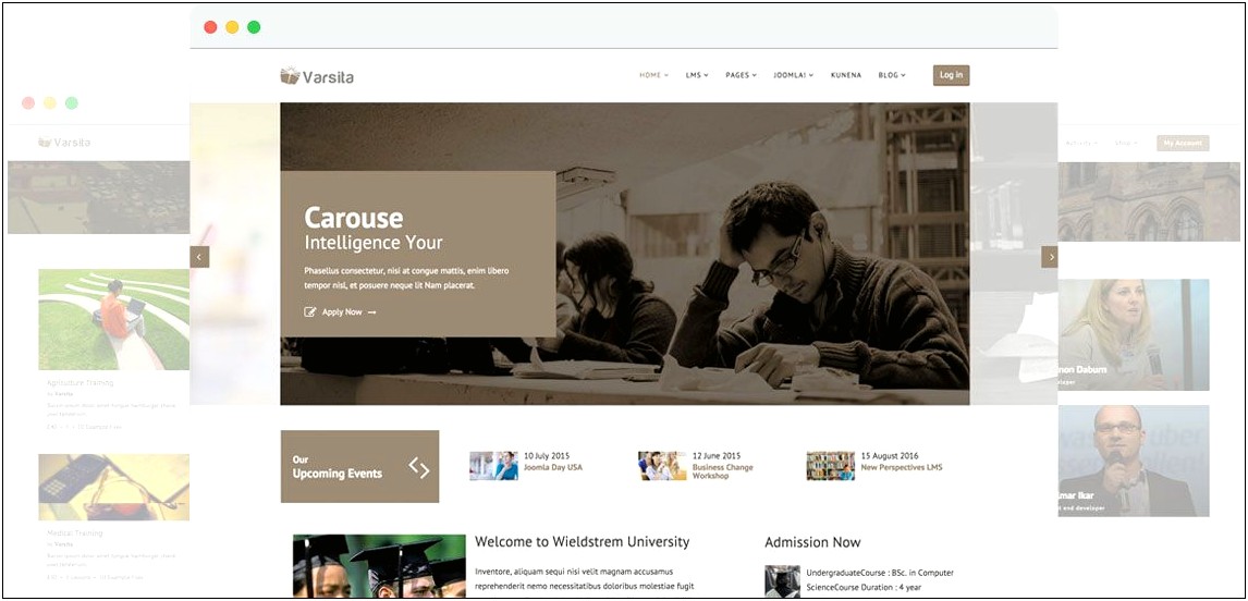 Free Download Joomla Template For Education Institute