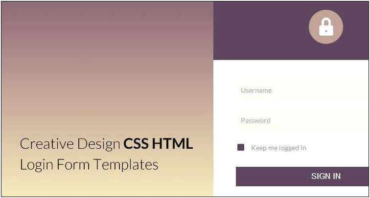 Free Download Login Page Template In Php