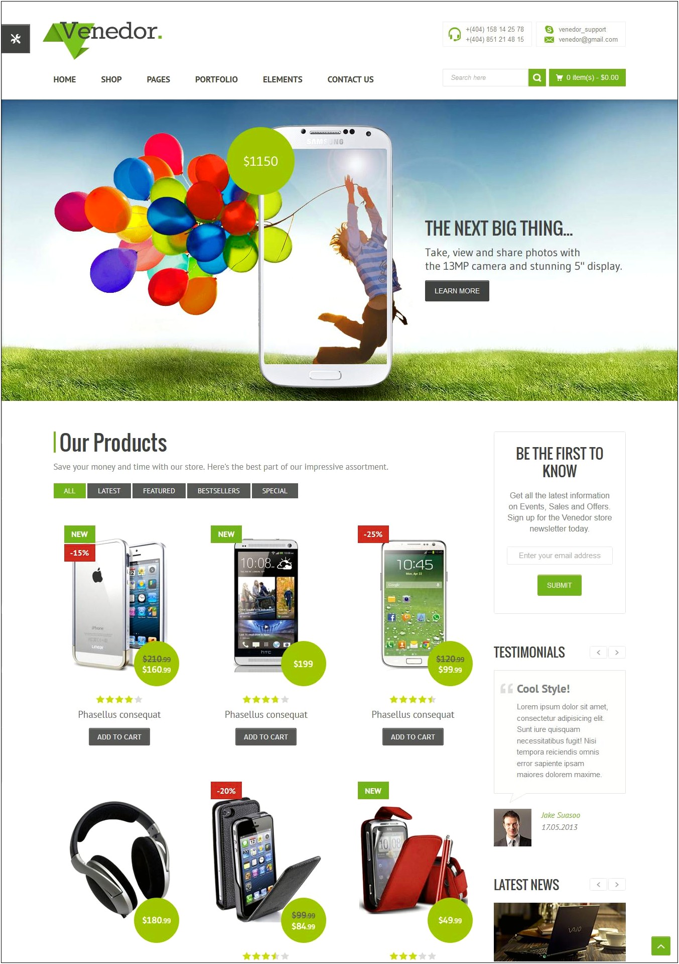 Free Download Online Shopping Html Templates