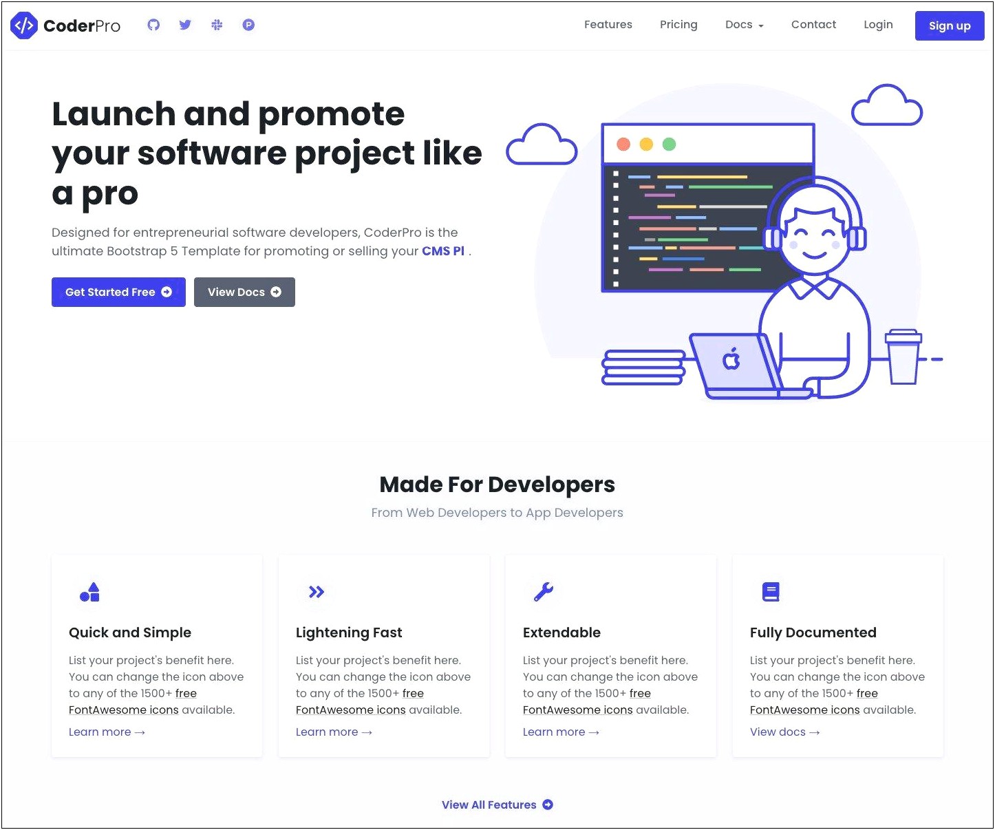 Free Download Premium Templates From Wrapbootstrap