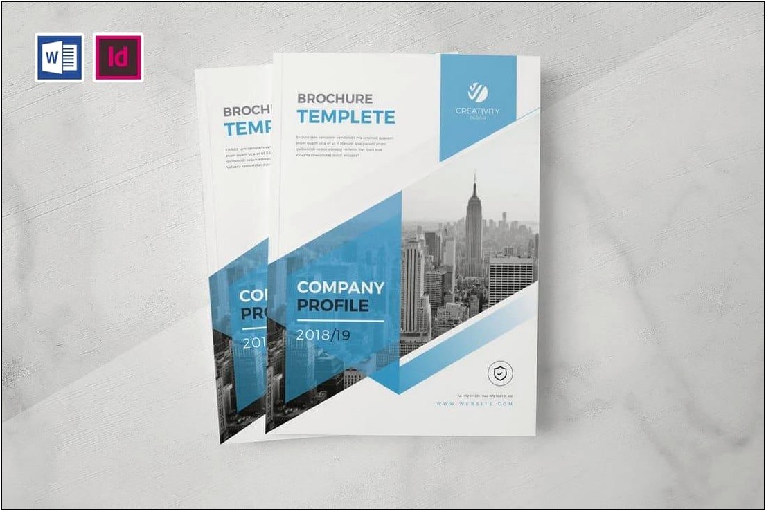 Free Download Professional Company Profile Template Word Format