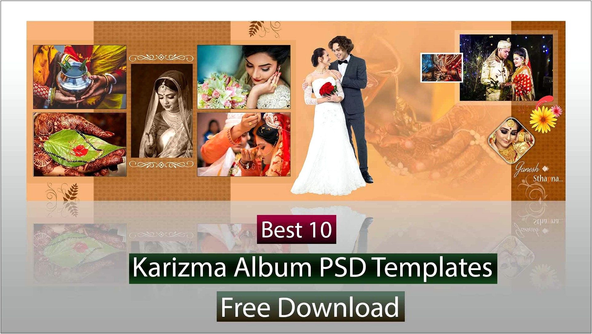 Free Download Psd Templates For Wedding Album