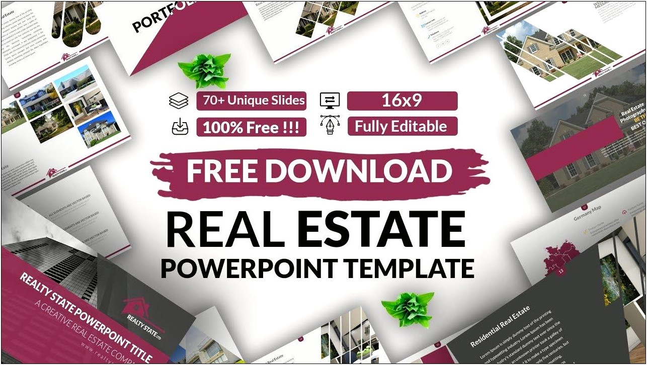 Free Download Real Estate Powerpoint Templates