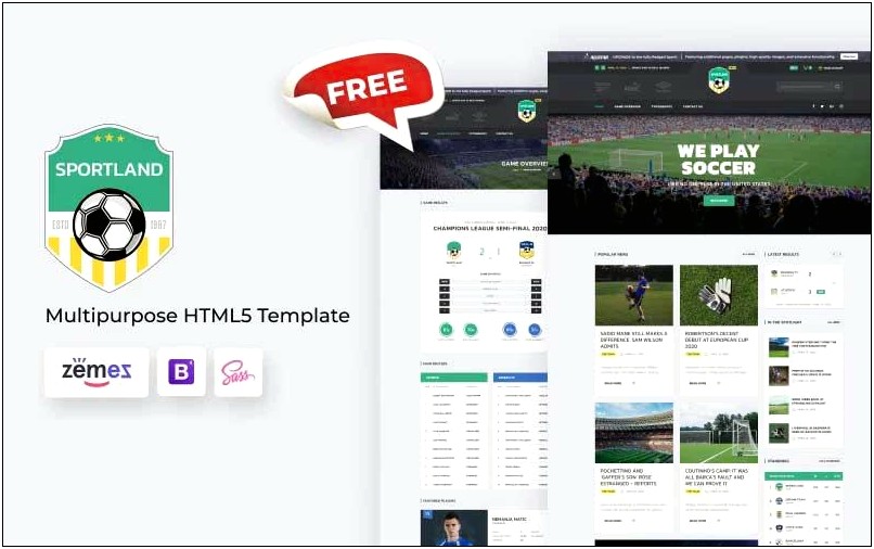 Free Download Responsive Html Css Templates