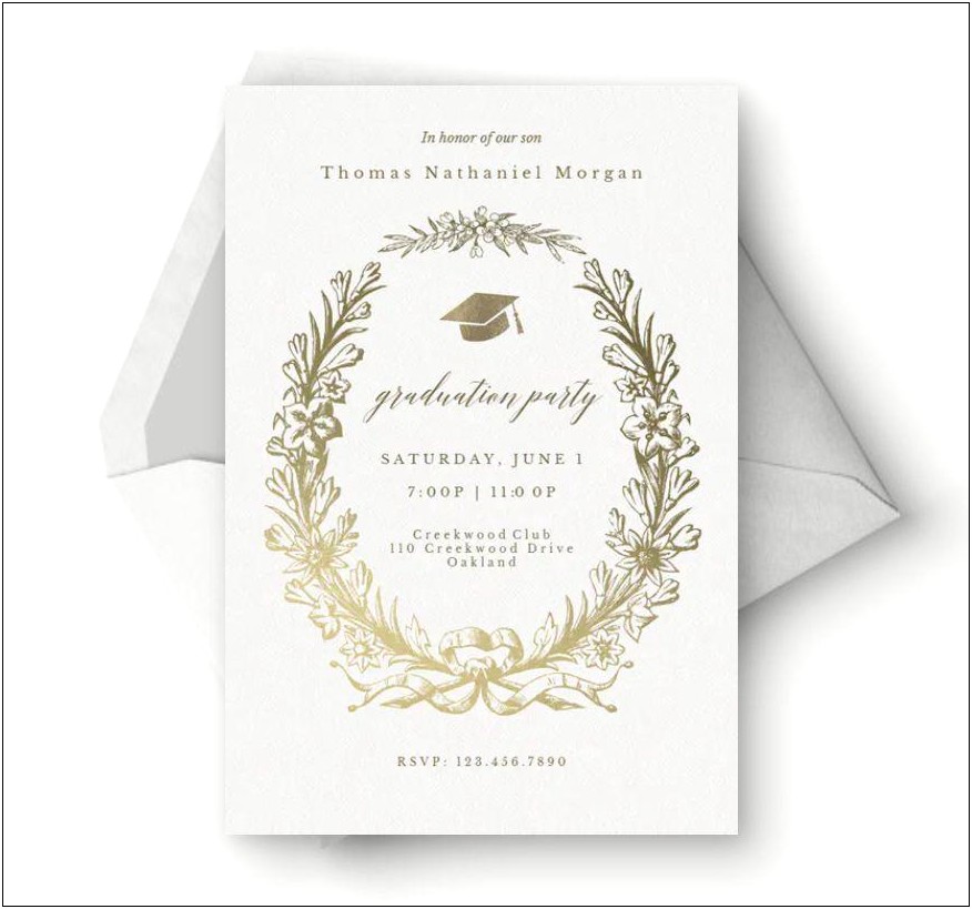 Free Download Templates For Graduation Invitations