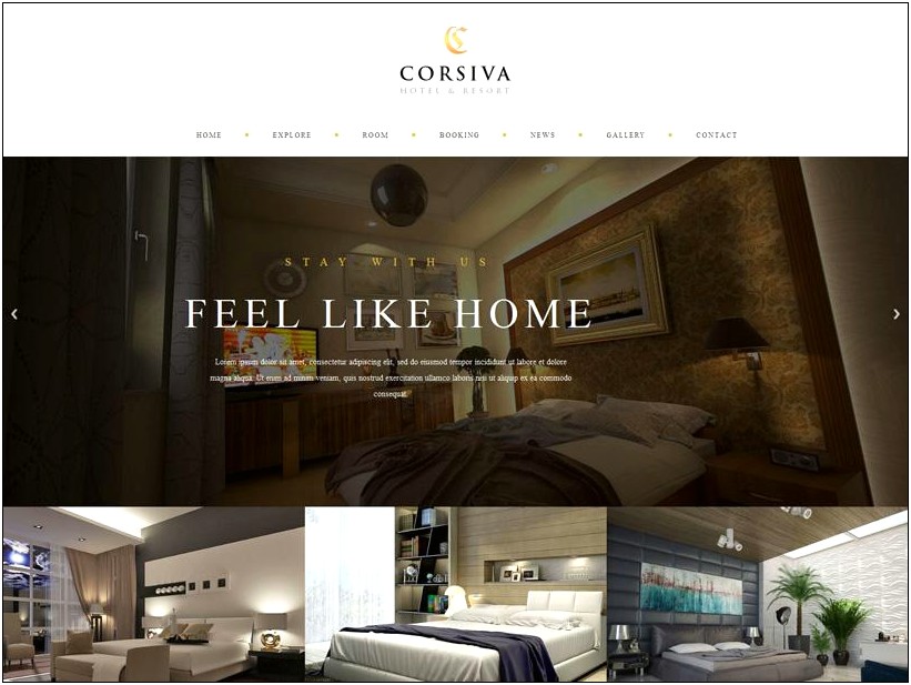 Free Download Web Templates For Hotel Reservation System