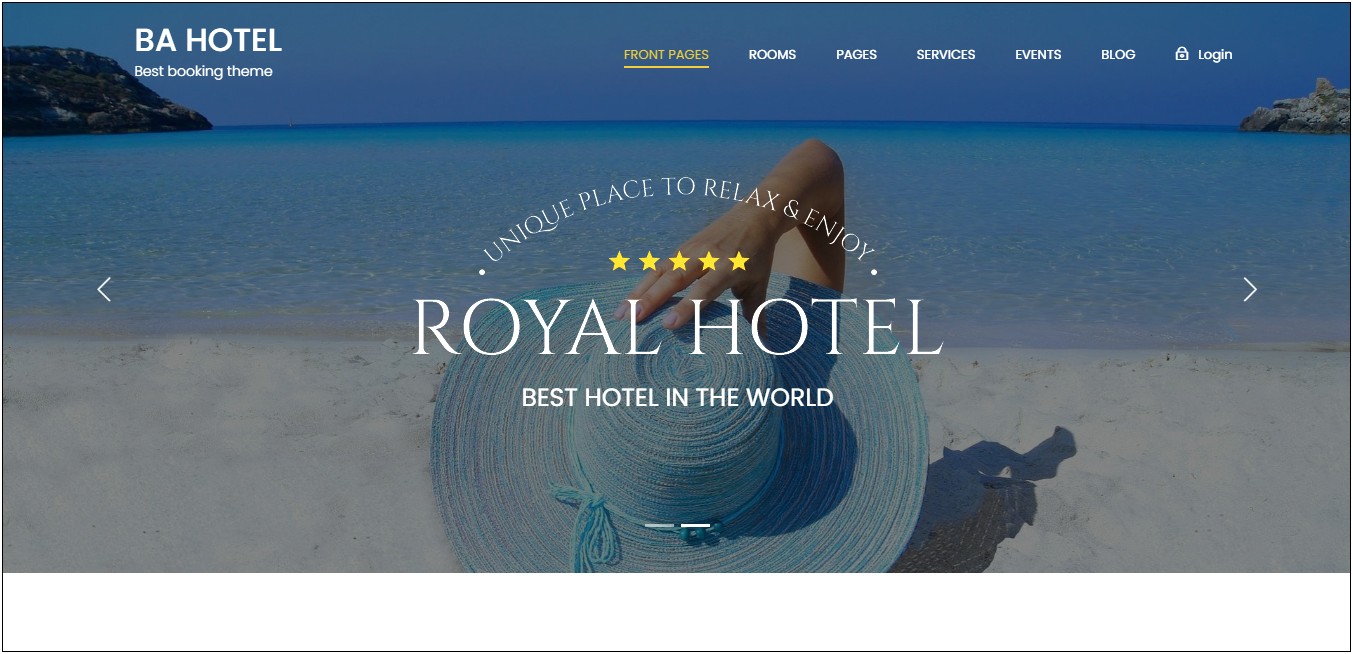 Free Download Wordpress Template For Hotel