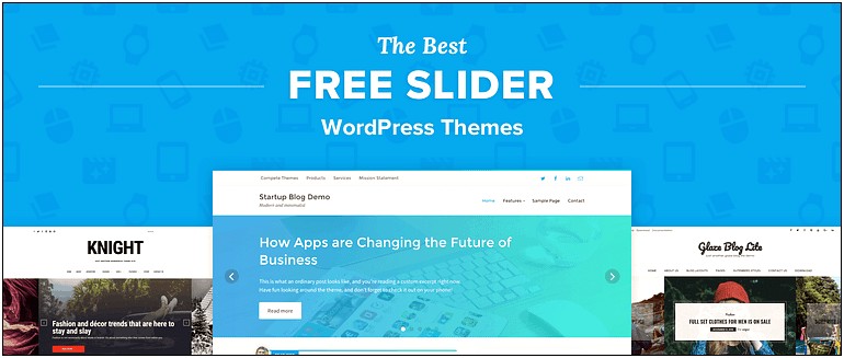 Free Download Wordpress Templates With Slider