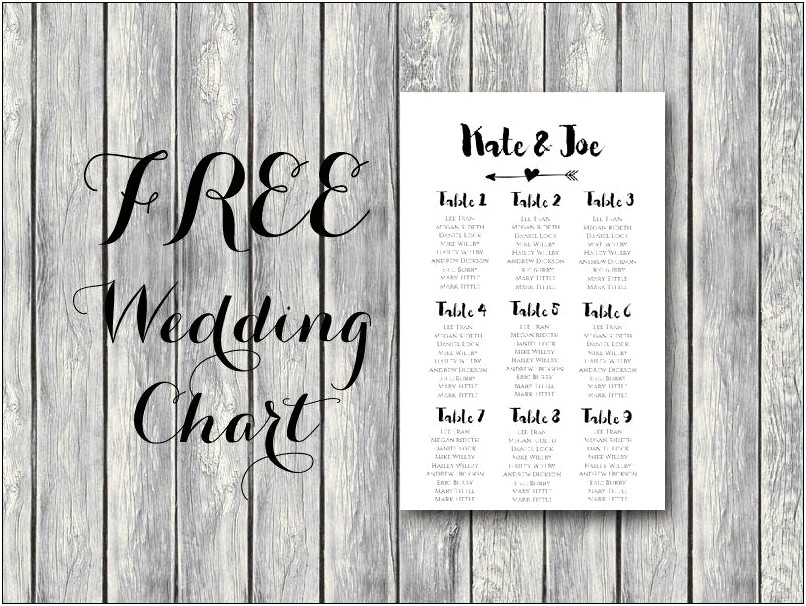 Free Downloadable Astronomy Seating Chart Wedding Template Ppt