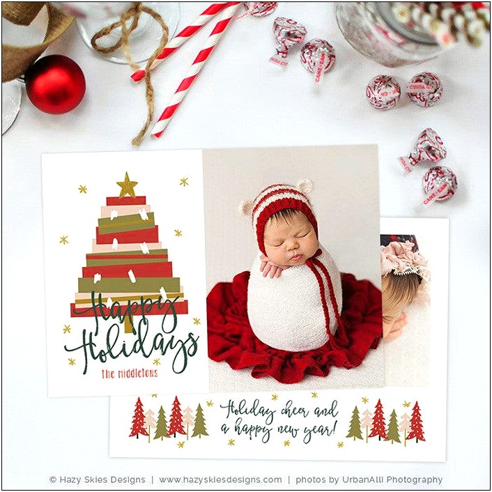 Free Downloadable Christmas Card Templates For Photographers