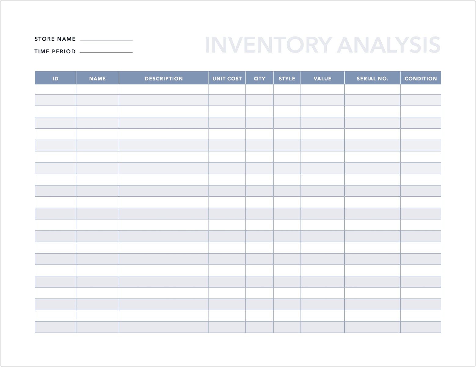 Free Downloadable Templates For Google Sheets