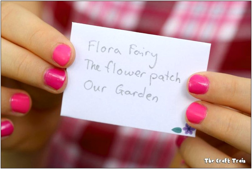 Free Dummy Fairy Letter Template Download