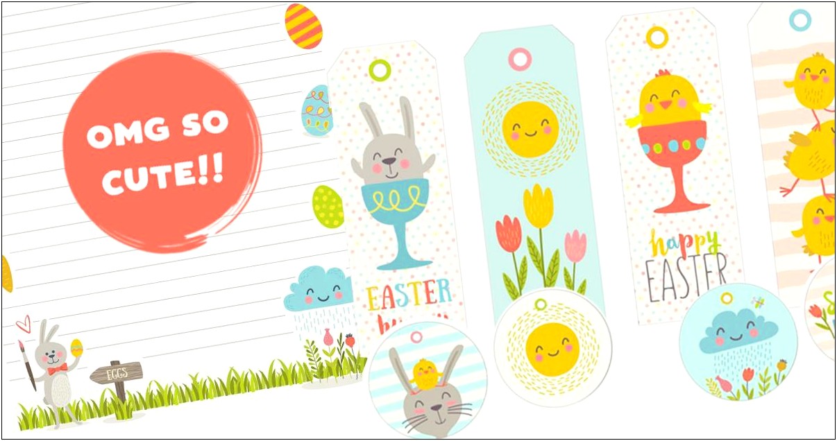 Free Easter Bunny Letter Template Word
