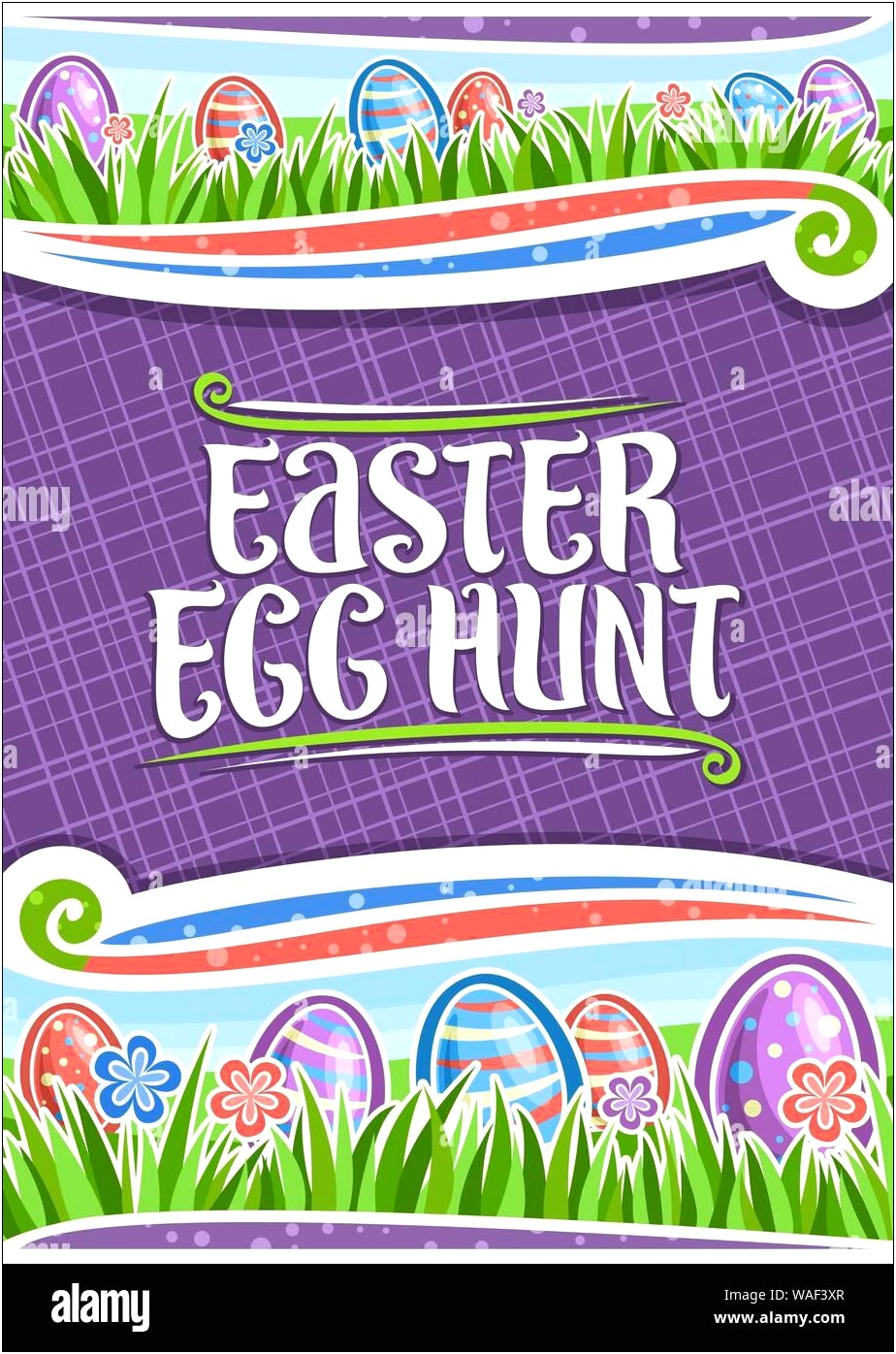 Free Easter Egg Hunt Flyer Template Word