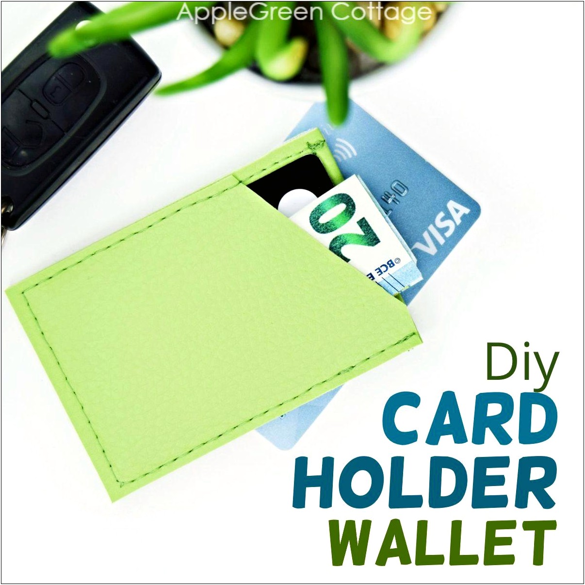 Free Easy Fabric Wallet Pattern Template