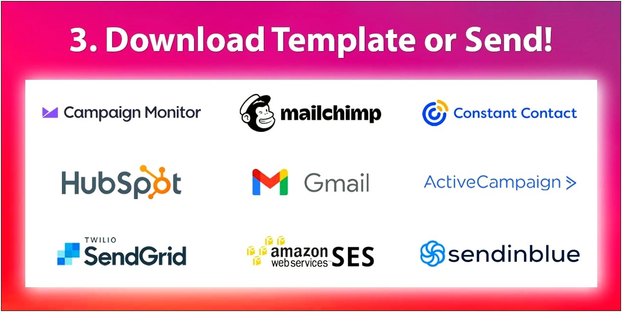 Free Easy To Use Email Templates