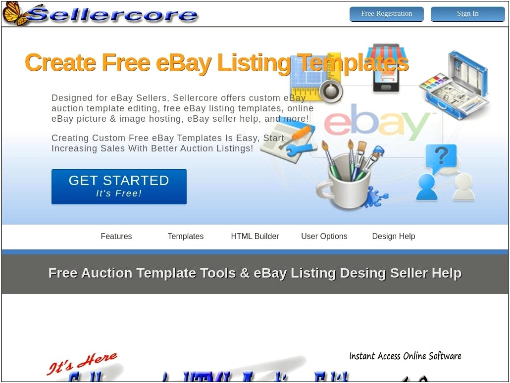 Free Ebay Auction Templates Image Hosting