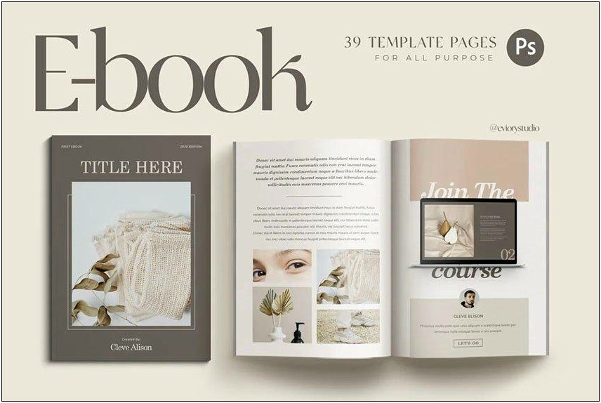 Free Ebook Cover And Ebook Templates