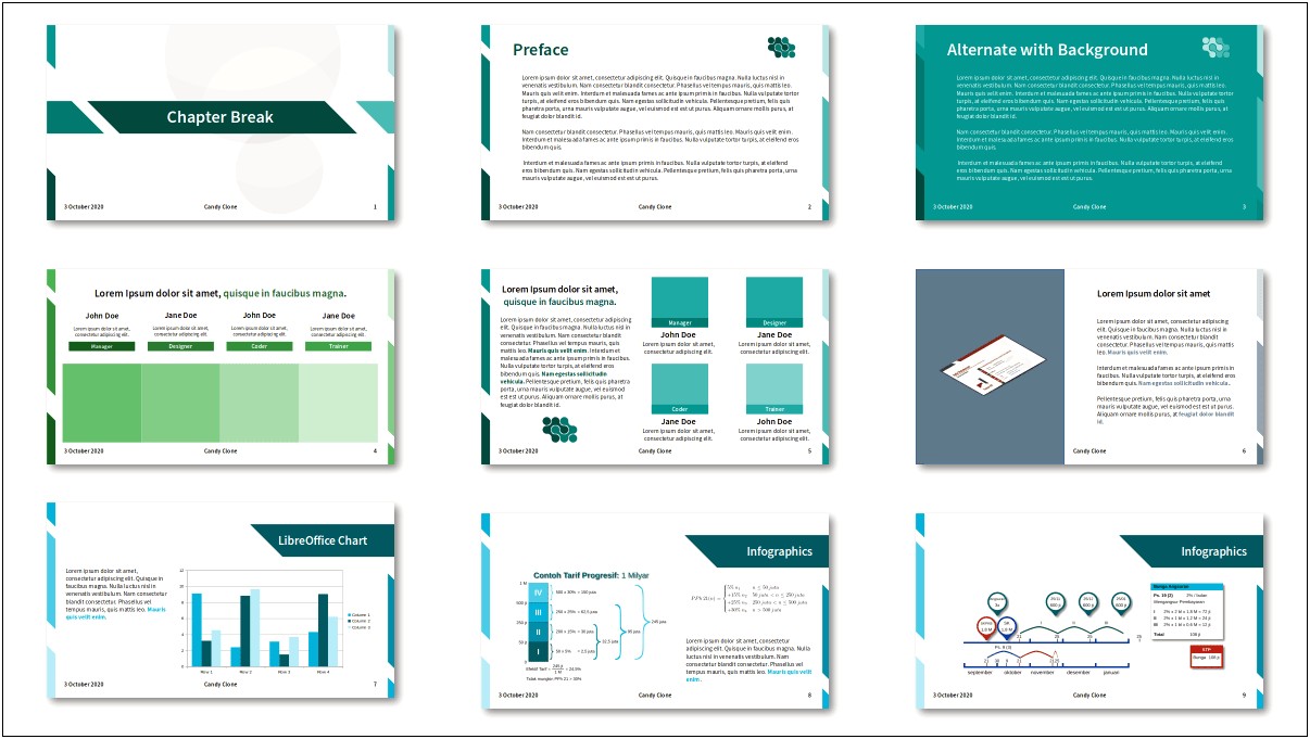 Free Ebook Templates For Libreoffice Impress
