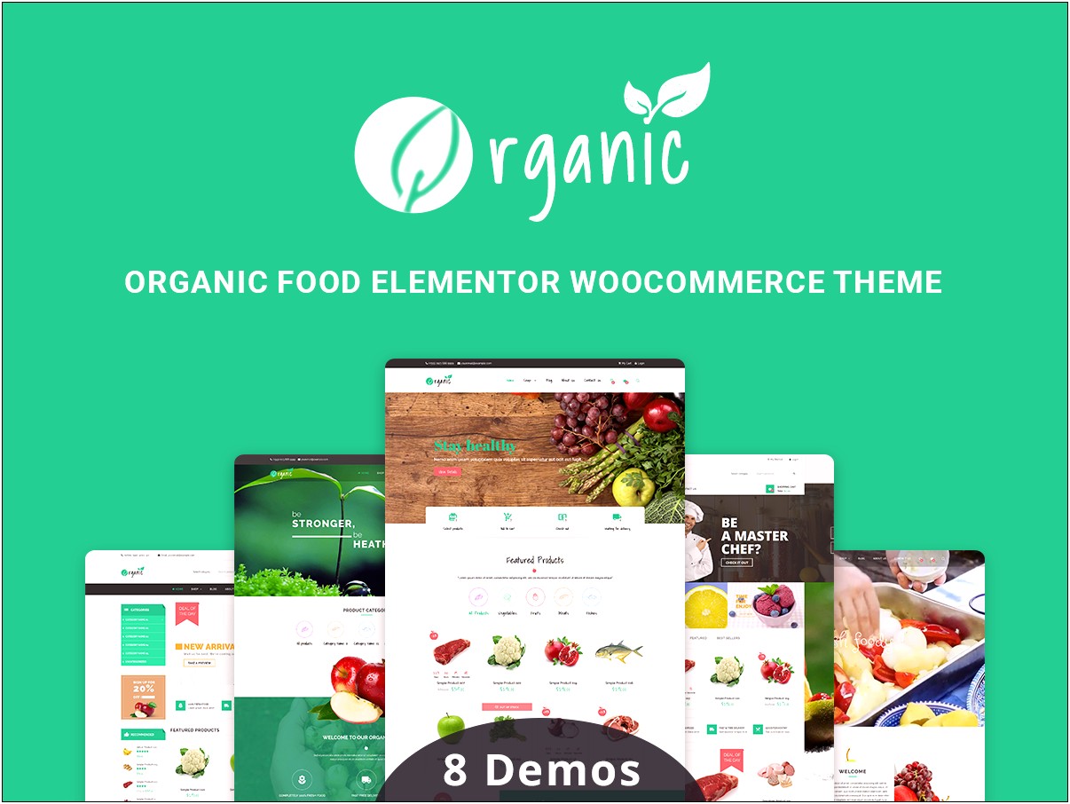 Free Elementor Woo Commerce Template Product Page