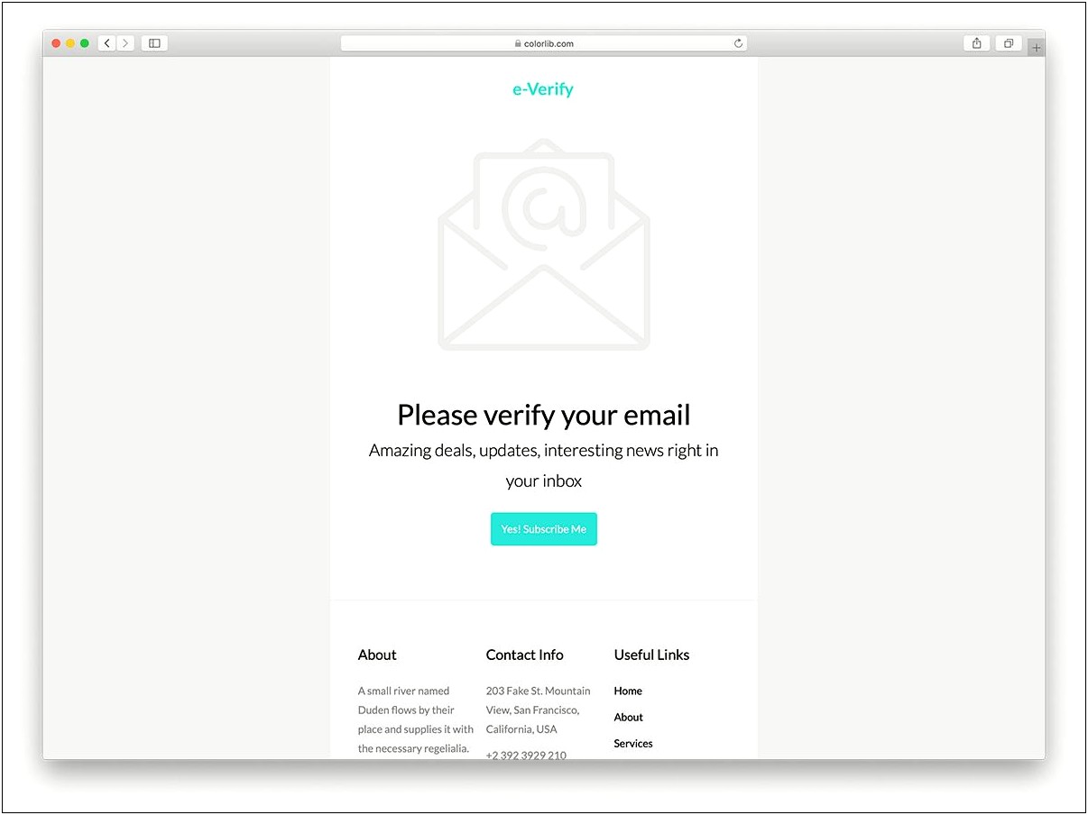 Free Email Account With Templates Fonts