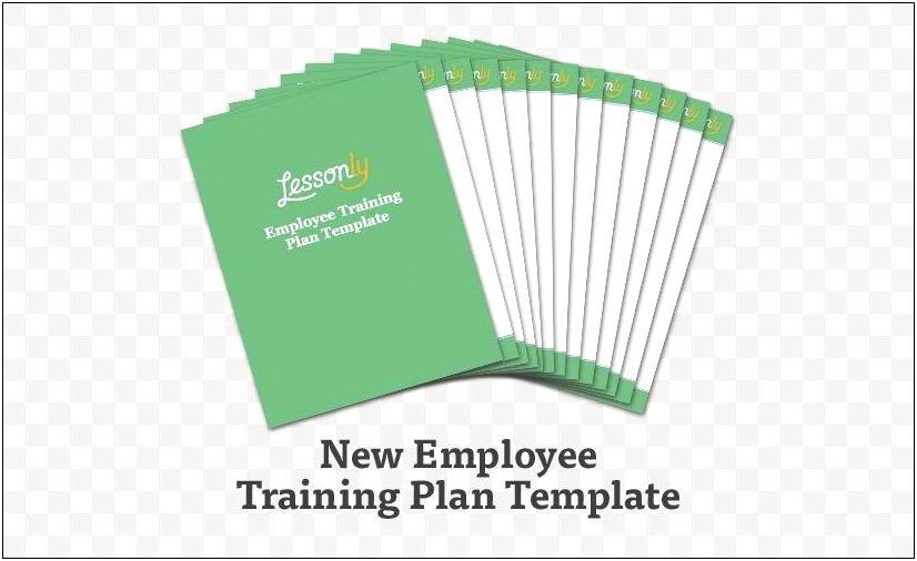 Free Employee Training Plan Template Word
