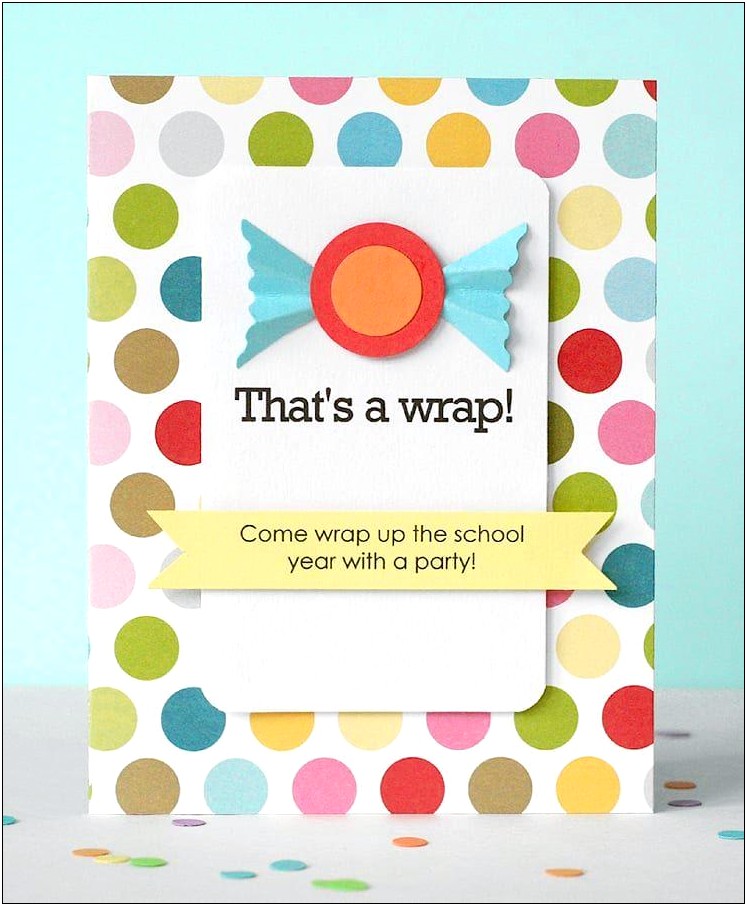 Free End Of School Year Party Invitation Templates