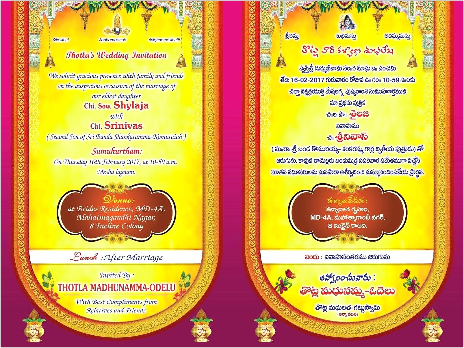 Free Engagement Invitation Card Templates Download
