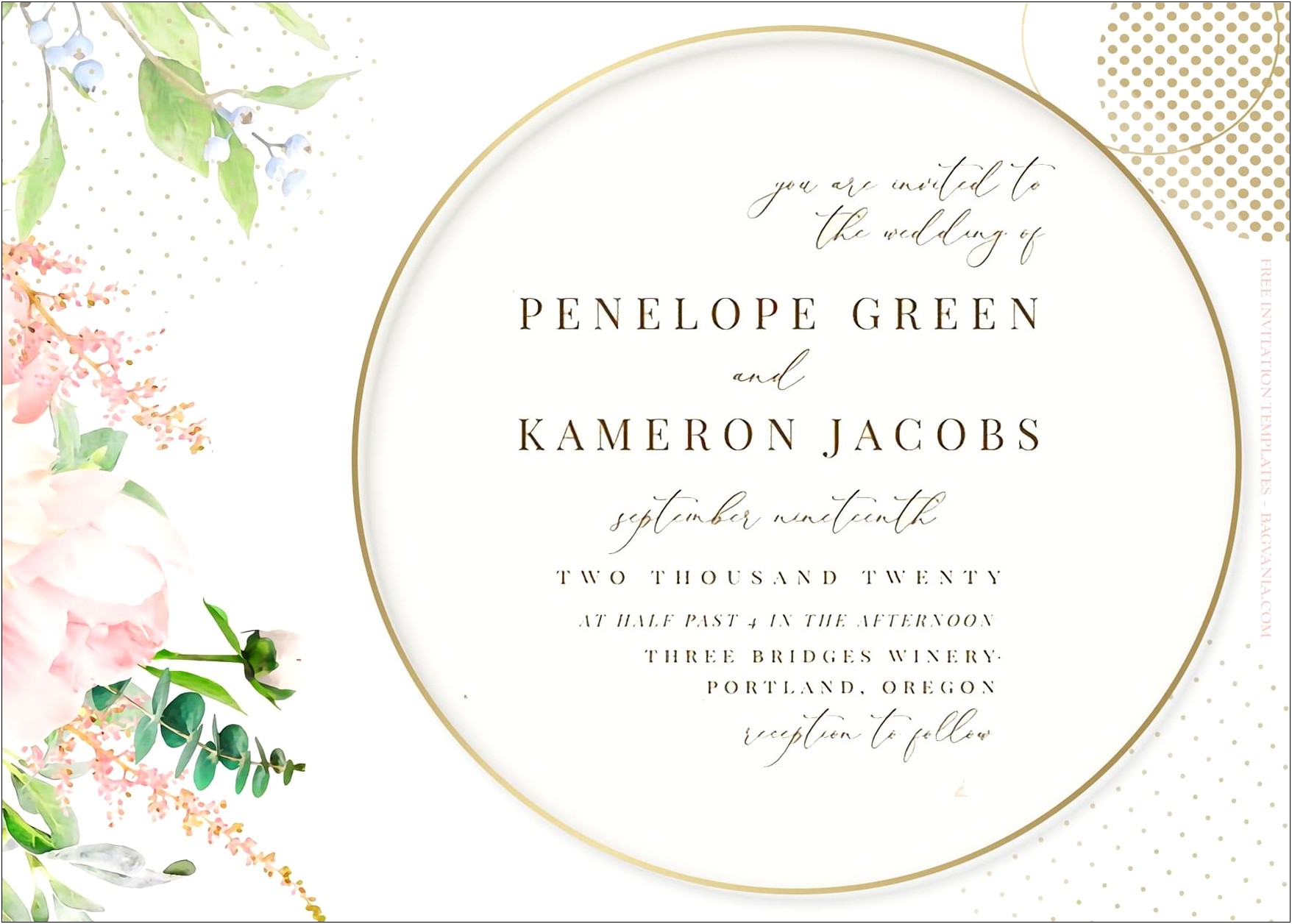 Free Engagement Invitation Templates Online With Photo